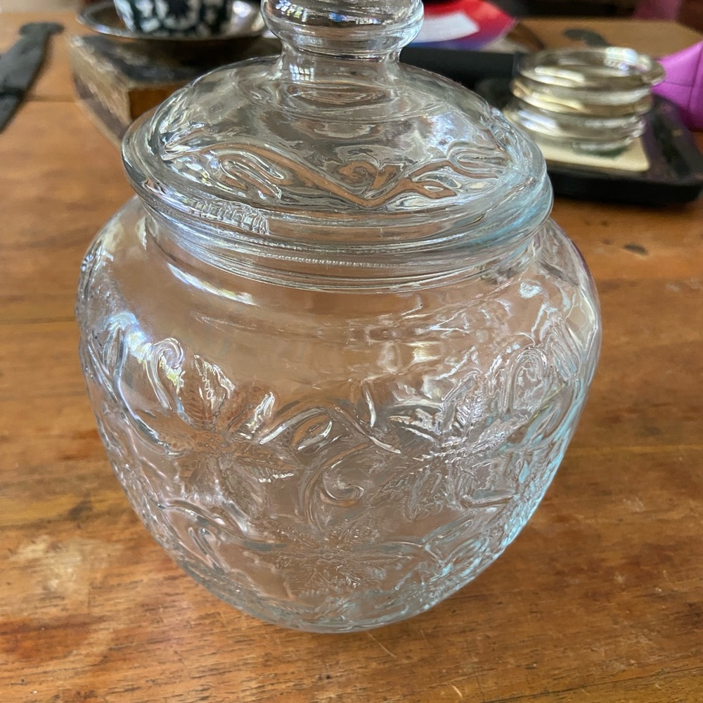 Vintage Princess House Fantasia Storage Jar